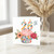 26th Birthday Card, Colourful Cupcake and Flowers Design
