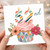 52nd Birthday Card, Birthday Cupcake Design