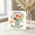 24th Birthday Card, Floral Vase Happy Birthday Card
