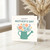 Mother's Day Card for Mum - Happy Mother's Day Floral Watering Can with Colourful Flowers and Hearts - Cute Pastel Design