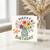 56th Birthday Card, Floral Bouquet in Vase Design