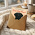 Mother's Day Card - Best Dog Mum - Black Labrador Illustration with Leaf Details - Cute Pet Mum Card from the Dog