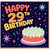29th Birthday Card, Happy 29th Birthday Card with Colourful Cake Design