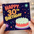 30th Birthday Card