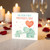 First Mother's Day Card from Baby - Cute Elephant Mum and Calf with Heart Balloon - 'On Your First Mother's Day - Love You Mummy' - New Mum Card