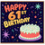 61st Birthday Card, Happy 61st Birthday Card with Cake Design