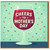 Mother's Day Card for Mum - Cheers to Mother's Day Wine Glass with Confetti - Fun Celebration Card