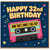 32nd Birthday Card, Funny Retro Cassette Tape Birthday Card