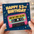 53rd Birthday Card, Funny Retro Cassette Birthday Card