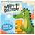 1st Birthday Card, Cute Dinosaur Birthday Card, Have a Great Day