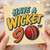 9th Birthday Card, Have a Wicket Cricket Themed Card