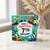 7th Birthday Card, Construction Vehicles Digger Dumper Truck Card