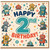 2nd Birthday Card, Robot Theme Happy 2nd Birthday Card
