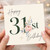 31st Birthday Card, Happy 31st Birthday Floral Card