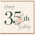 35th Birthday Card, Happy 35th Birthday Floral Greeting Card