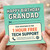 Funny Grandad Birthday Card - Happy Birthday Grandad Voucher for 1 Hour Free Tech Support - Humorous Tech Help Joke for