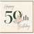 59th Birthday Card, Elegant Floral Happy Birthday Card