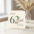 62nd Birthday Card, Elegant Floral Happy Birthday Card