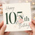 105th Birthday Card, Floral Happy Birthday Card
