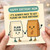 Funny Mum Birthday Card - Flour Pun with Cute Cartoon Bags - 'Happy Birthday Mum, It’s Always Nice to Get Flours on Your Birthday' - Food Pun Humour for from Son or Daughter