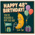 48th Birthday Card, Funny Banana Birthday Card, Happy 48th Birthday Card