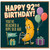 92nd Birthday Card, Funny Banana Ripe Old Age Birthday Card