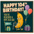 104th Birthday Card, Happy 104th Birthday Funny Banana Card