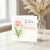 To a Very Special Sister Birthday Card - With Love on Your Birthday - Watercolour Pink Tulip Floral Design, Heartfelt
