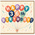 36th Birthday Card, Happy 36th Birthday Balloon Card