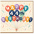 44th Birthday Card, Happy 44th Birthday Balloon Card