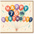 76th Birthday Card, Happy Birthday Balloon Design