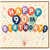 90th Birthday Card, Happy Birthday Balloon Design
