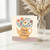 Happy 70th Birthday Card - Floral Teapot with Wildflowers Illustration