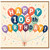 106th Birthday Card, Happy Birthday Balloon Card