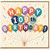 109th Birthday Card, Happy 109th Birthday Balloon Design Card