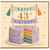 43rd Birthday Card, Happy 43rd Birthday Cake Design