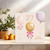 27th Birthday Card - Elegant Balloons & Confetti Design in Pink and Gold - 145mm x 145mm Square Greeting Card, Includes Kraft Envelope
