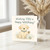 Cute Dog Birthday Card - Wishing You a Happy 'WOOFday!' with Puppy Illustration, Paw Wave and Ball - Funny Pun for Dog Lovers, Kids or Friends