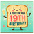 19th Birthday Card, A Toast For Your 19th Birthday Card