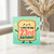 23rd Birthday Card, A Toast For Your Birthday, Funny Cute Toast Character Card