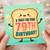 79th Birthday Card, A Toast For Your 79th Birthday Funny Toast Character Card