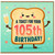 105th Birthday Card, Cute Toast Celebration Card