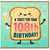 108th Birthday Card, A Toast For Your 108th Birthday Funny Toast Card