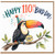 110th Birthday Card, Happy 110th Birthday Toucan Card