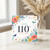 110th Birthday Card, Floral Happy 110th Birthday Card