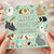 11th Birthday Card, - Have a Cuddly Birthday Cute Bunny and Guinea Pig Card