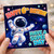 6th Birthday Card, Happy 6th Birthday Have a Super Day Space Astronaut Card