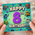 8th Birthday Card, Robot Themed Happy 8th Birthday Card