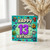 13th Birthday Card, Pixel Robot Happy 13th Birthday Greeting Card