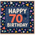 70th Birthday Card